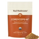 Real Mushroom Cordyceps Mushroom Powder - Cordyceps Mushroom Energy and Performance - Organic Cordyceps Powder s Beta-Glucans, Vegan Supplement, Non-GMO, 150 Servings
