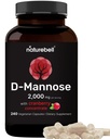 NatureBell D-Mannose 500mg Kapsule (2 000mg per serving)