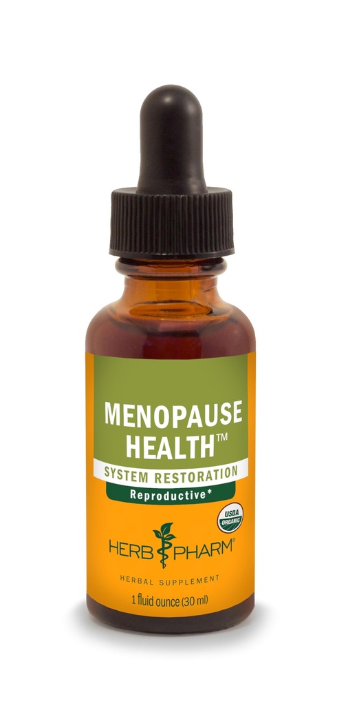 Herb Pharm Menopauza Zdravie Tekutá bylinná formula pre fyzickú a emocionálnu podporu - 1 Ounce