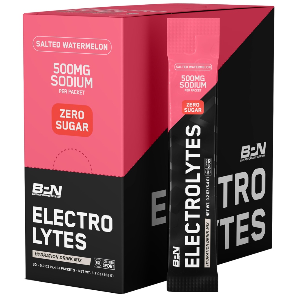 BARE VÝKON VÝKON BPN Elektrolyty Go balenia Hydratačný nápoj Mix 