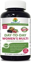 Briofood, Day-to-Day Food Based Women's Multi (180 Tablets) with Vegetable Source Omegas