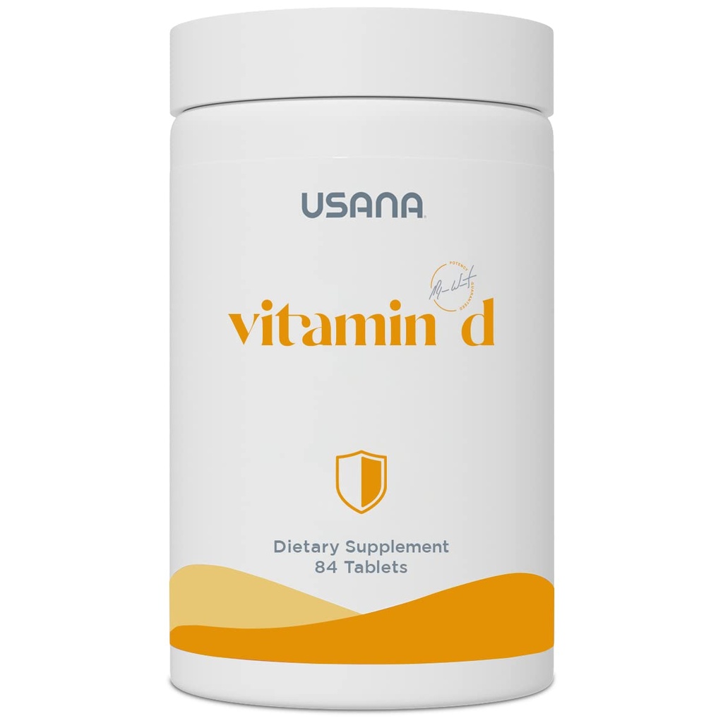 USANA vitamín D maximálna sila 2 000 IU vitamín D doplnok k podpore už zdravý imunitný systém* - 84 tabliet