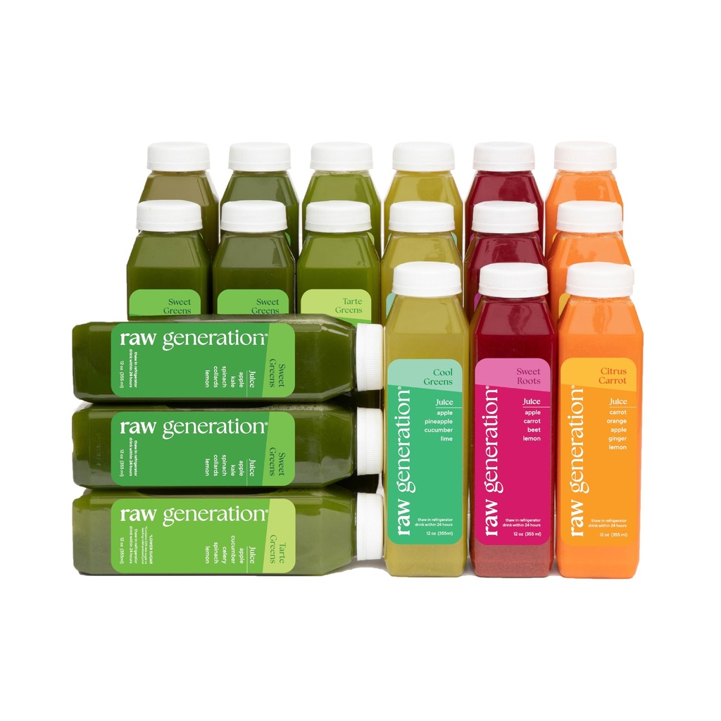 Raw Generation Skinny Juice očistiť (3-Deň) 