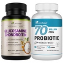 Prírodná báza Glukozamín Chondroitín + Probiotiká 70 miliárd CFU