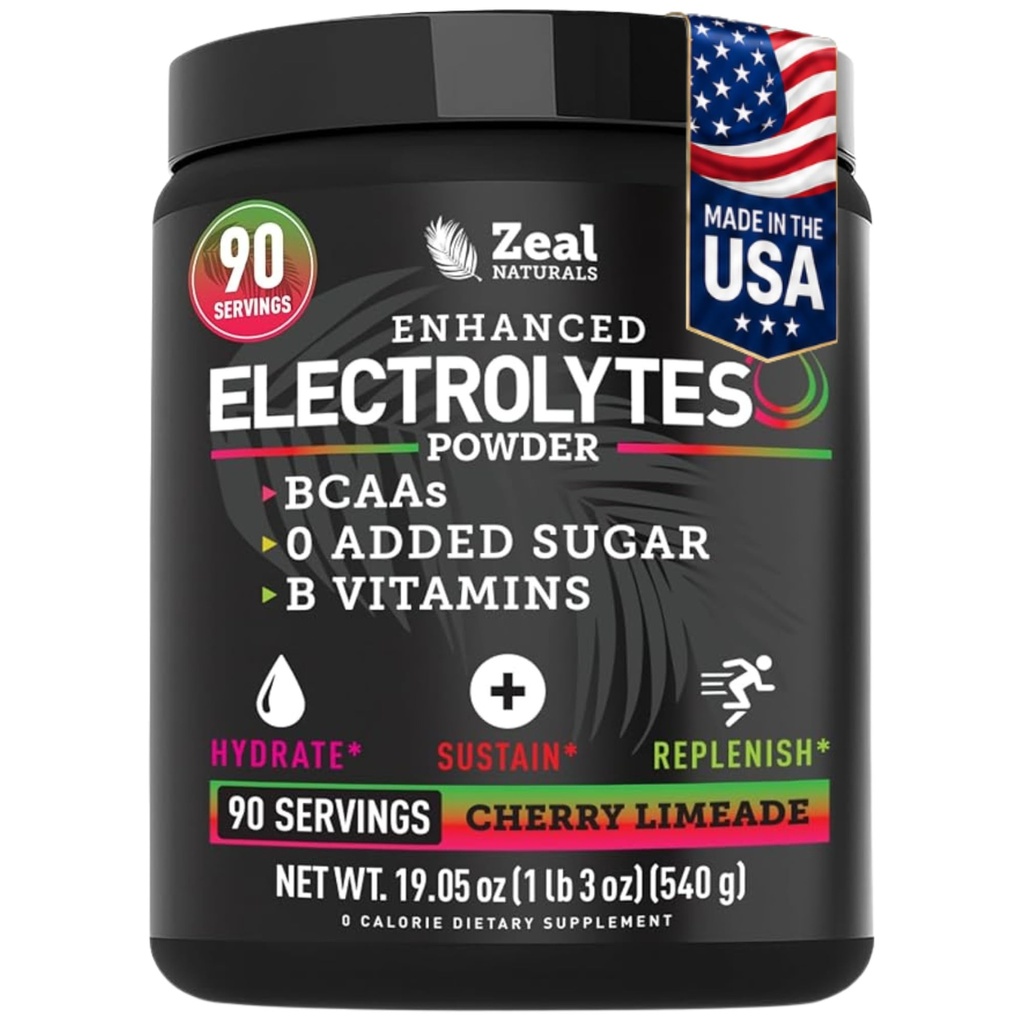 Zelenina Naturals Elektrolyte Powder Recovery Nápoj (90 Slúži 