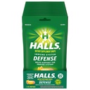 HALLS Defense Rôzne Citrus vitamín C kvapky, Dietary Supplement Drops, 12 Vrecúšok 30 kvapky (360 Celkové kvapky)