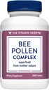 Vitamín Shoppe Bee Pollen Complex 1000MG, Superfood with Bee Propolis and Royal Jelly, Seasonal Immune System Support (300 tabliet)