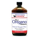 Sila lekára Wild Oregano Essence - 12 fl oz - Prírodný hydrosol - podporuje hladiny kyslíka - non-GMO & Chemical Free - 12 Servisov