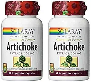 Solaray Artichoke Leaf Extract, 300mg, 60 Počet (2 balenia)