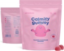 RadosťSpring deti horčík Gumies - Pokoj Gumies pre deti - Pokojná podpora horčíka Prírodné pre batoľatá a dospievajúci chutný nízky cukor upokojujúce 60 Počet