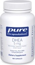 Pure Encapsulations DHEA 5 mg - Imunitná podpora a hormonálna rovnováha* - Mikronizovaná DHEA - Gluten Free & Vegan - 180 kapsúl