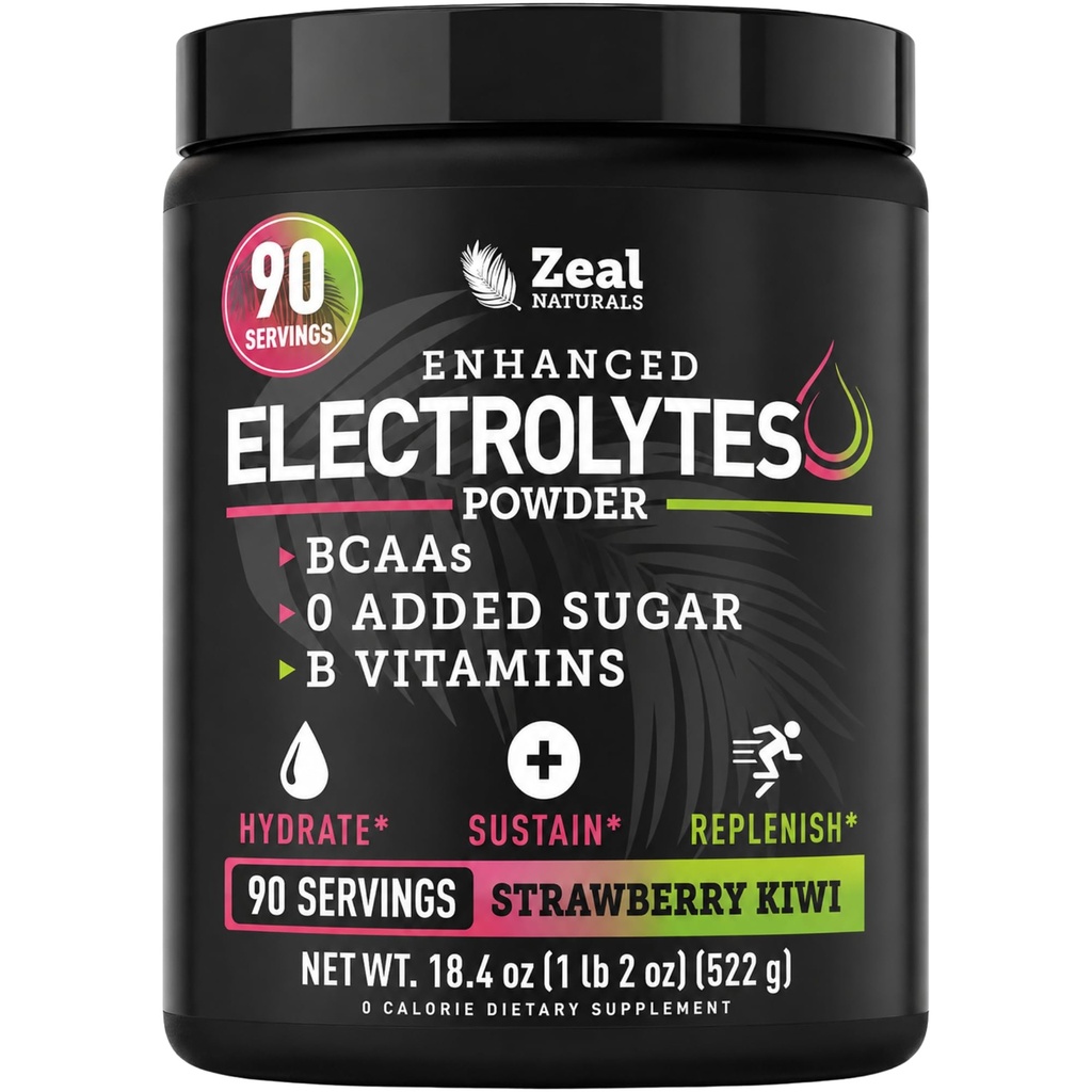 Zelenina Naturals Elektrolyte Powder Recovery Drink (90 Servings 