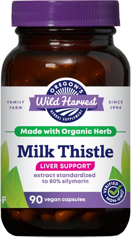 Oregons Wild Milk Thitle -Organic - 90 caps