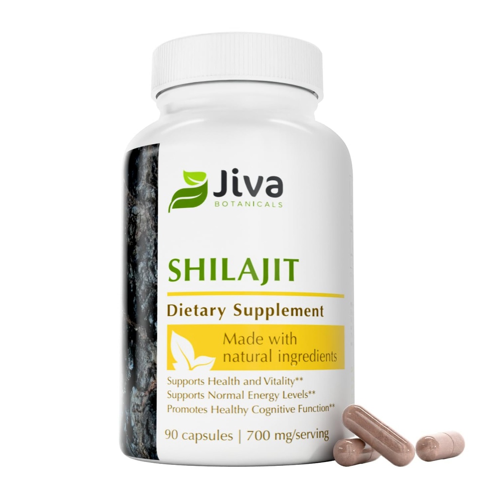 Jiva Botanicals Shilajit Kapsule 700 mg 