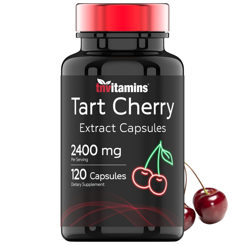 Tart Cherry Kapsule (2400 MG - 120 gróf) 