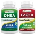 Najlepšie prírodné DHEA 100mg & COQ10 100 mg