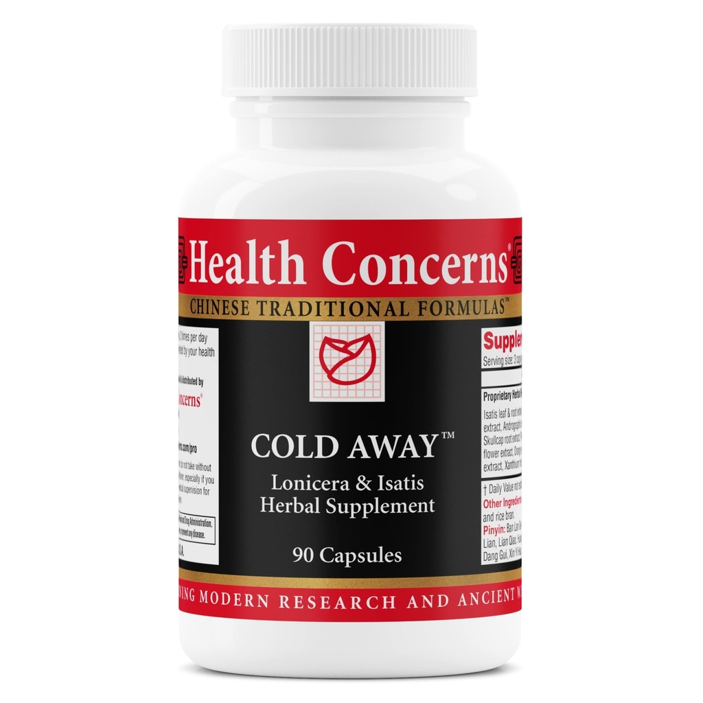 Zdravie obavy studené preč - Imunitná podpora a obrany - Vitamín doplnok pre Cold & Flu Relief - Imunity System Booster - Licorice Root, Dong Quai, Čínsky Skullcap & Andrographis - 90 Kapsule