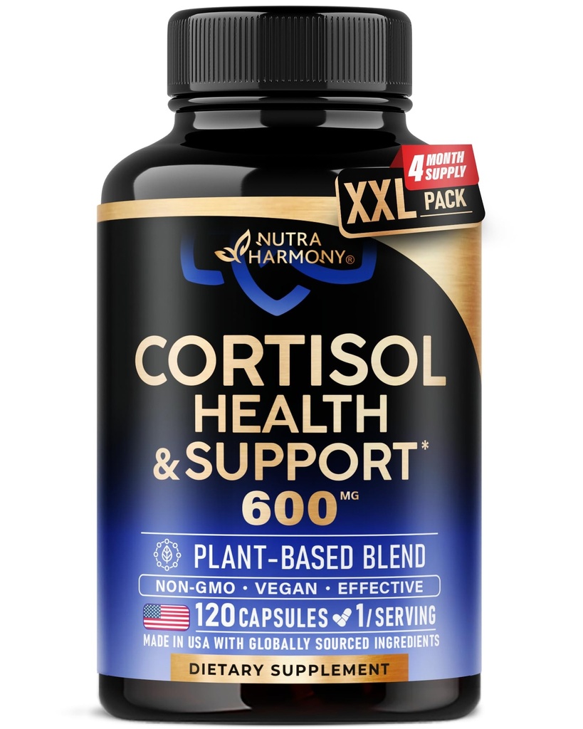 Cortisol Supplement for Women - Holy Basil 