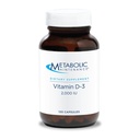 Zachovanie metabolizmu Vitamín D-3 2000 IU - Superior Absorbcia D3 s vitamínom C - Kosť, Imunitná, Mood + Kardiovaskulárna podpora Supplement, žiadne náplne (120 kapsúl)