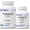 Tesseract Medical Research ProButyrate Gut Health Supplement, Butyric Acid Complex & AnaQuell QR, Stres Relief & Mood Suplement