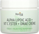 Reviva Labs Alpha Lipoic Acid, Vitamín C Ester, & DMAE Cream, 2 Ounce
