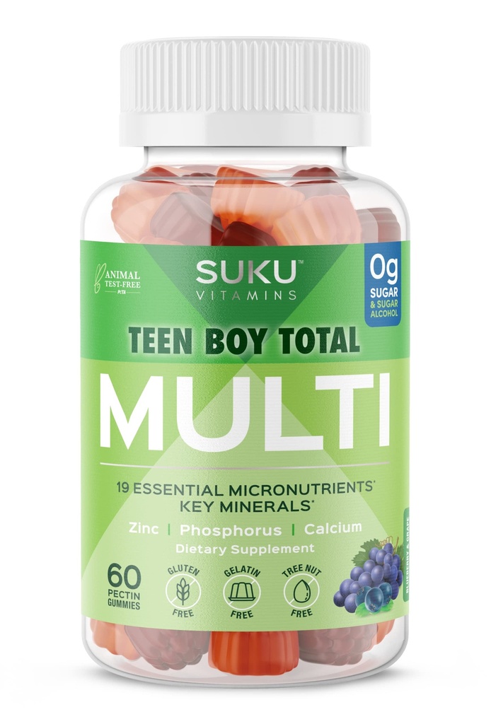 SUKU Teen Boy Multivitamínové Gummy 