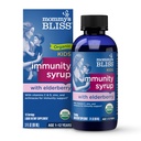Momy's Bliss Organic Elderberry Sirup & Imunity Boost With Vitamíny, Prebiotiká & Echinacea for Kids & Adults 1 yr+, 3 Fl Oz