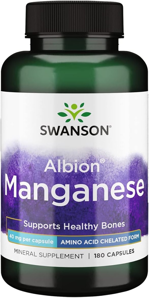 Albion Chronický mangán 40 mg 180 Caps