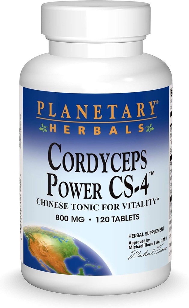 Cordyceps Power Planetary Herbals 120 Tablety