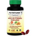 Turmeric Curcumin Supplement 1000mg for Joint Support-185x Biodostupné a vysoké vstrebávanie s technológiou NovaSOL 