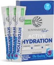 Powder Sunwarrior Hydration Powder Electrolyte Pakets Powder B12 Elderberry 