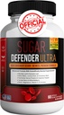 Sugar Defender Ultra - Advanced Formula s vitamínmi, minerálmi, Banaba Leaf, a viac - 60 Kapsule, Vegan, Non-GMO, Gluten-Free (1)
