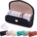 BAGSFY Týždenné pilulky Organizátor 2 Časy denne v roztomilý Fabric pilulky prípad, lekáreň taška, AM PM pilulky box 7 deň, Prenosné medikácie cestovné puzdro pre pilulky, vitamíny, rybie oleje, doplnky.