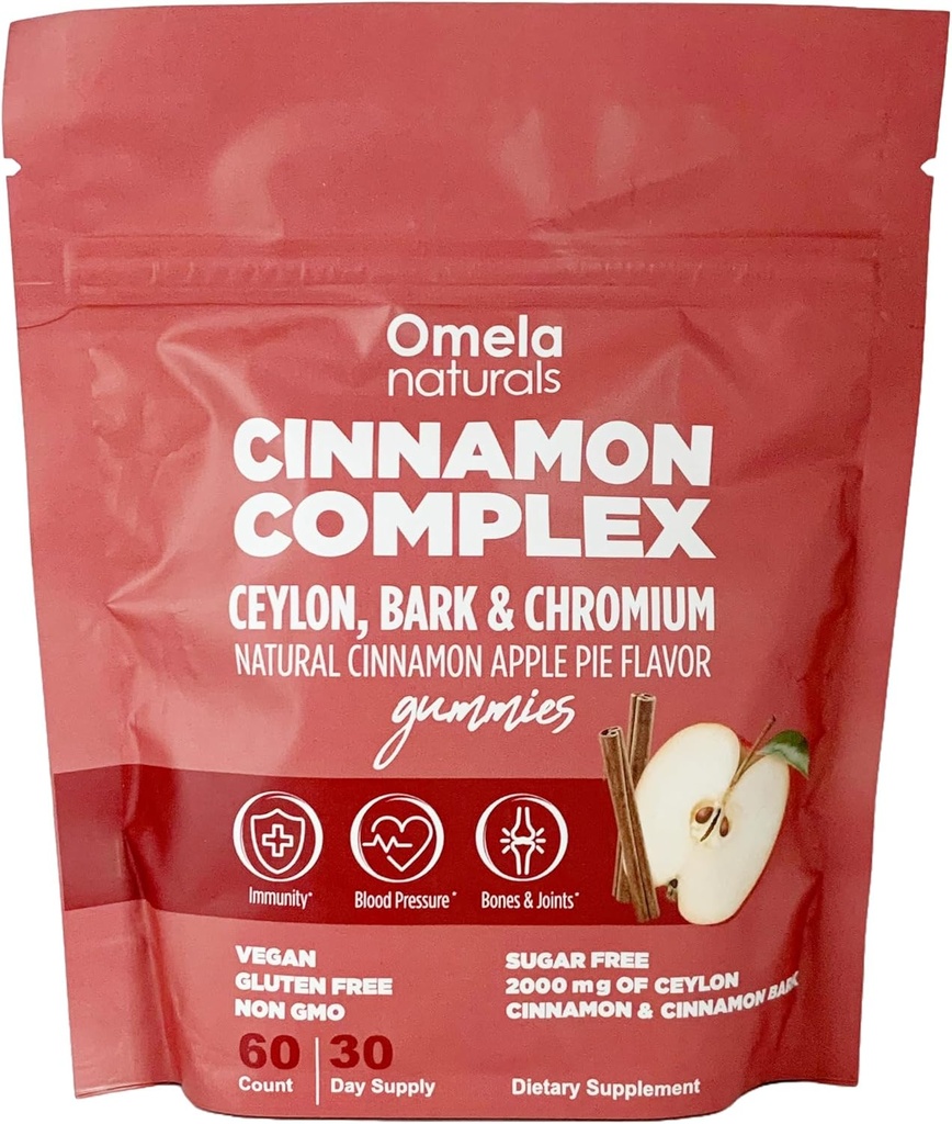 Cukrovinky bez cukru Ceylon škoricový komplex Gumies Jablko Škorica chuť 
