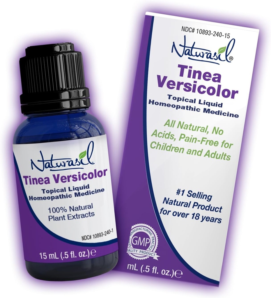 Naturasil Powerful Tinea Versicolor Liečba - Fast-Acting Tinea Versico Relief 