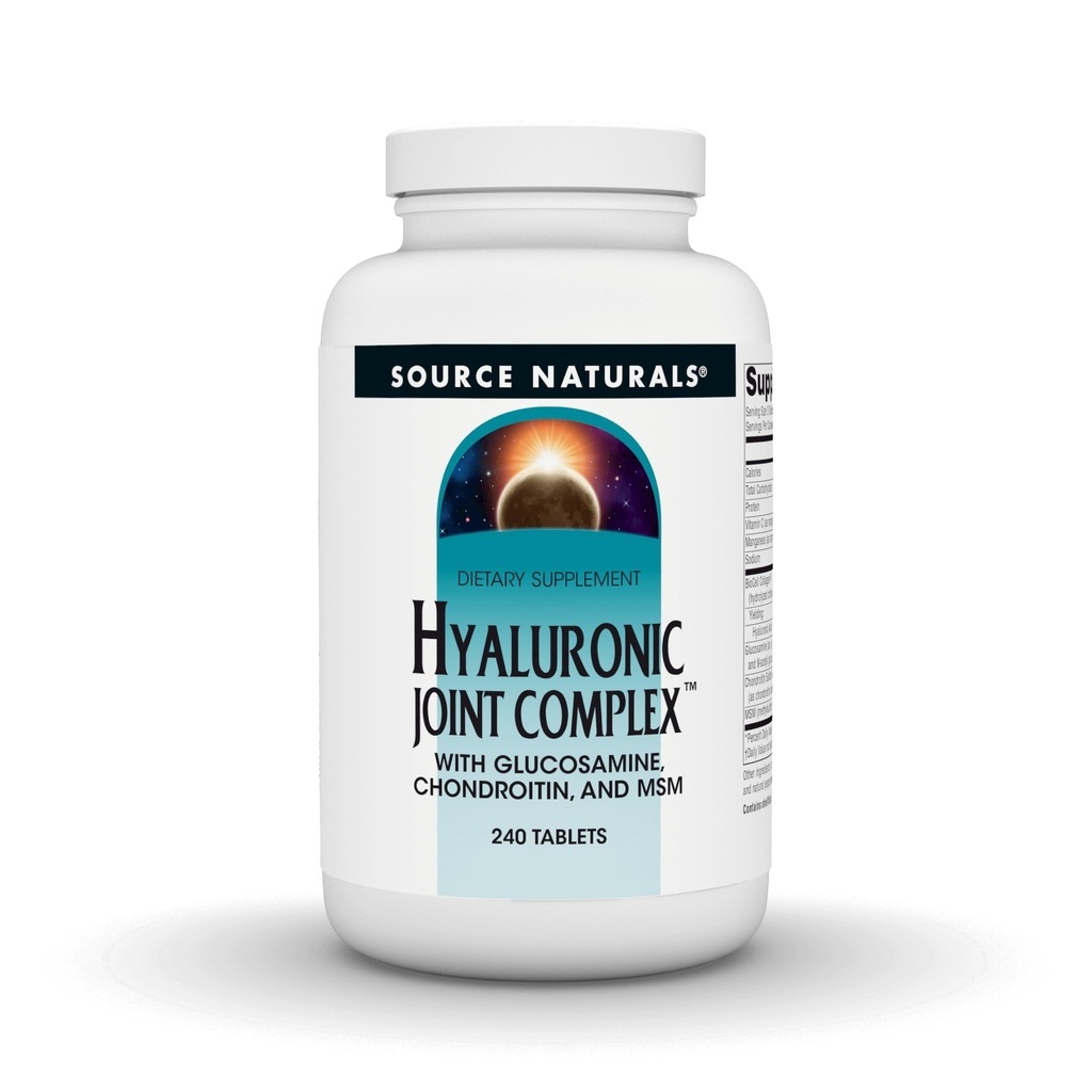 Zdroj Naturals Hyaluronic Joint Complex s glukozamínom, Chondroitín & MSM Extra sila - 240 tabliet