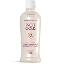 ProT Gold Liquid Collagen Protein Shot, 17g Clear Protein Nano-Hydrolyzed Grass Fed Collagen, 2g Arginine for Wound Support, Gluten Free, Sugar Free, 0g Carbs, Non GMO, Berry, 30 fl oz fľaša