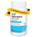 SFI Zdravie Multi Enzyme Doplnky pre Tráviace zdravie - Ther-Biotic Vital-Zymes Kompletné - Tráviace Enzýmy na pomoc zmierniť poruchy trávenia a pomoc živín Absorpcia (120 Kapsule)