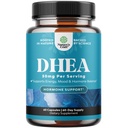 DHEA dodatok pre ženy a mužov - Pure DHEA 50mg pre Hormone Balance, zlepšuje stabilitu nálady, funkciu mozgu, imunitný systém, energia a plodnosť - Dehydroepiandrosterone Kapsule pre dospelých - 60 Ct