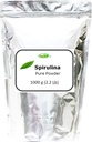 Organicky pestované Spirulina Powder 1000g (1,0Kg, 2,2 lb) Bulk Pure Fresh GMO Free Non-Ir vyžarované