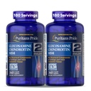 Puritánska pýcha Glukozamín Chondroitín MSM Dietary Supplement for Joint Health, 360 obalené kapsle