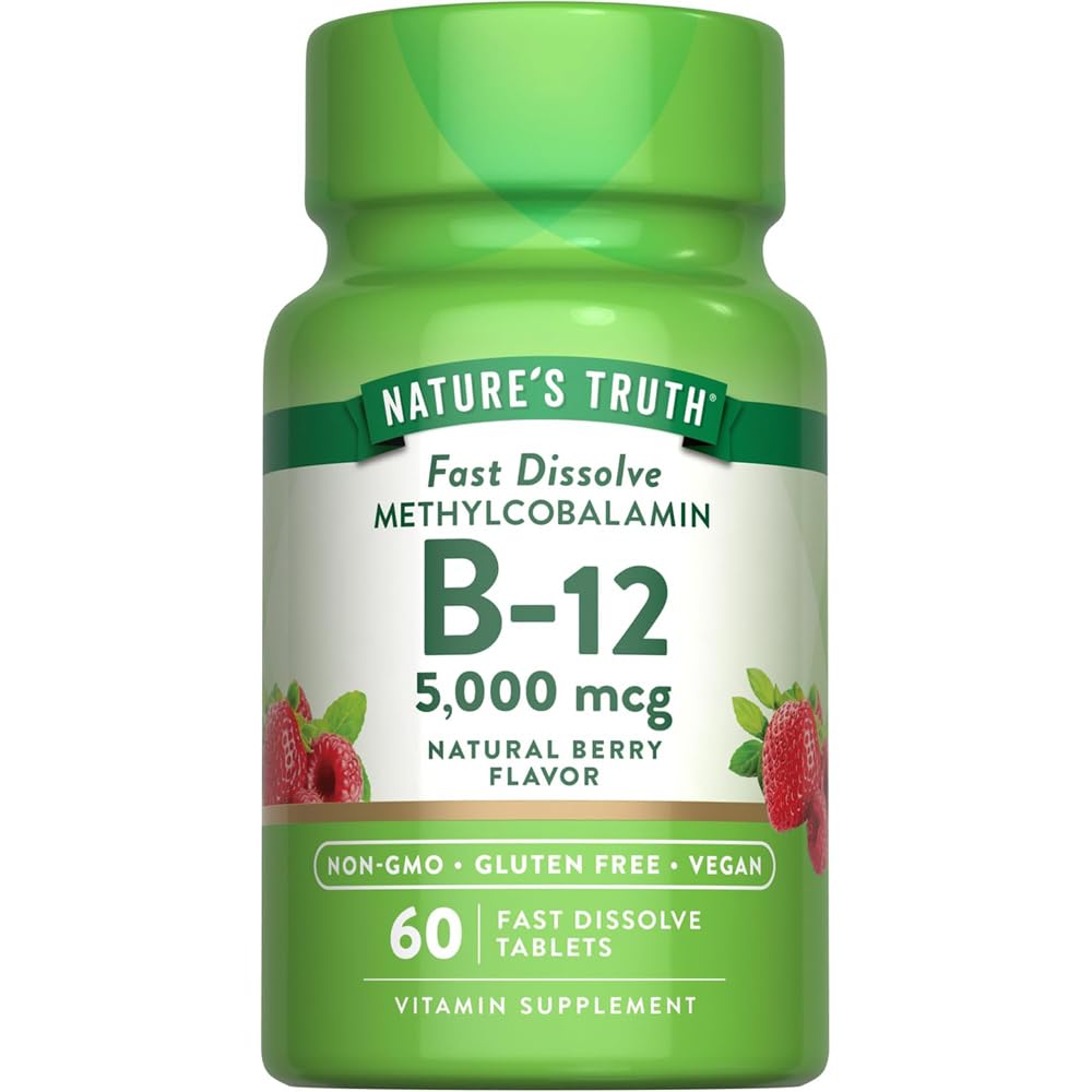 Prírodná pravda B12 Vitamín 5000 mcg 
