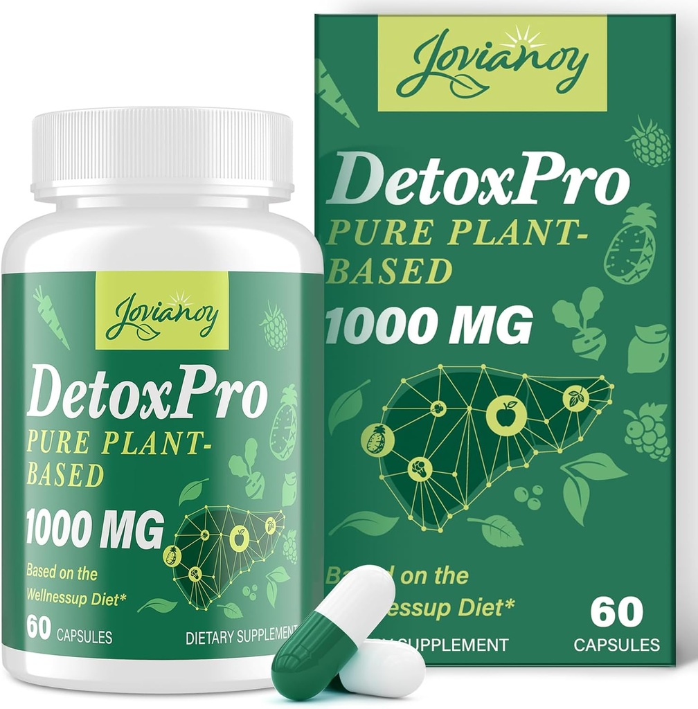 2000 MG Plant-Based Detox Čistenie 