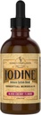 Otcove tvary Iodine Supplement Drops 4oz - Skvelá chuť, vysoko Absorbovateľný, Imunitný systém pre podporu štítnej žľazy, Focus & Energy