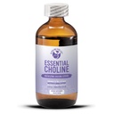 Essential Choline Citrate - Liquid Choline Doplnky pre mozog, pamäť, Zameranie - 650Mg Choline Supplement - Biodostupné Alkalizačné Tekuté Choline zvyšuje horčík doplnok