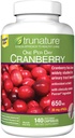 trunature Cranberry 650 mg, 140 Vegetariánskych kapsúl (2 balenia)
