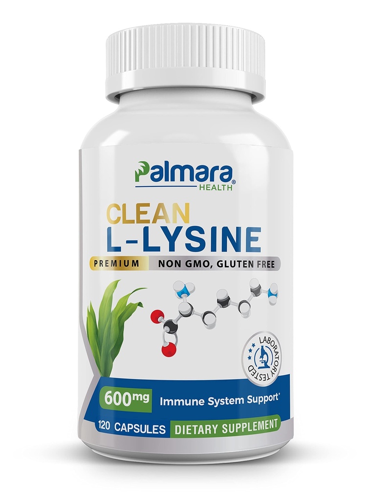 Palmara Health Clean L- Lysine 600 mg, 120 Kapsule 