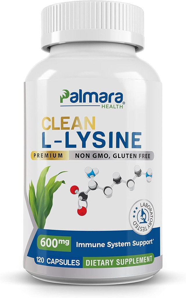 Palmara Health Clean L- Lysine 600 mg, 120 Kapsule 