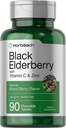 Horbaach Black Elderberry s vitamínom C a zinkom 